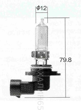 Лампа V91193005/ 9005HP  High Lux Halogen 12V/65W (95W) HB3