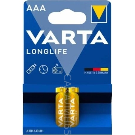 Батарейка 4726/7037  "VARTA" Longlife Extra AAA (LR3) к-т 2шт