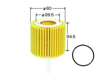 Фильтр масляный (картридж) O-119/ 4TP-135 / V91113009 / 04152-37010 / TO-1050 / 01648 /PO-1512 / TO-137 / AY110-TY003      Для двигателя 2ZR / 3ZR